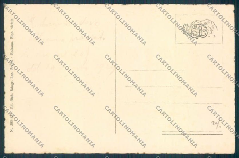Bolzano Città cartolina ZT8883 – retro