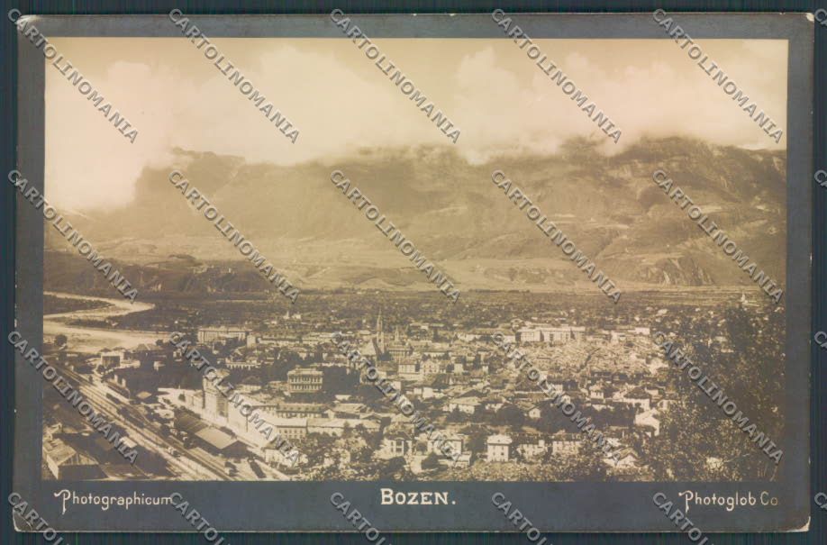 Bolzano Città RETRO BIANCO Foto cartolina ZT8900 – fronte