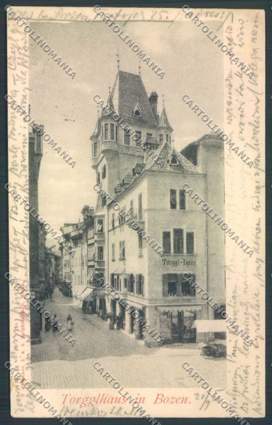 Bolzano Città cartolina ZT8937 – fronte