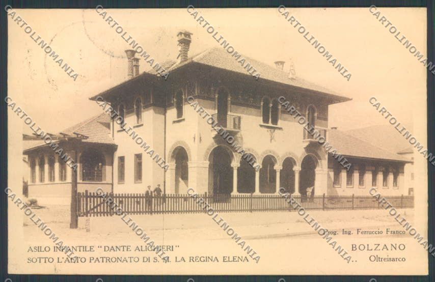 Bolzano Città Asilo cartolina ZT8947 – fronte