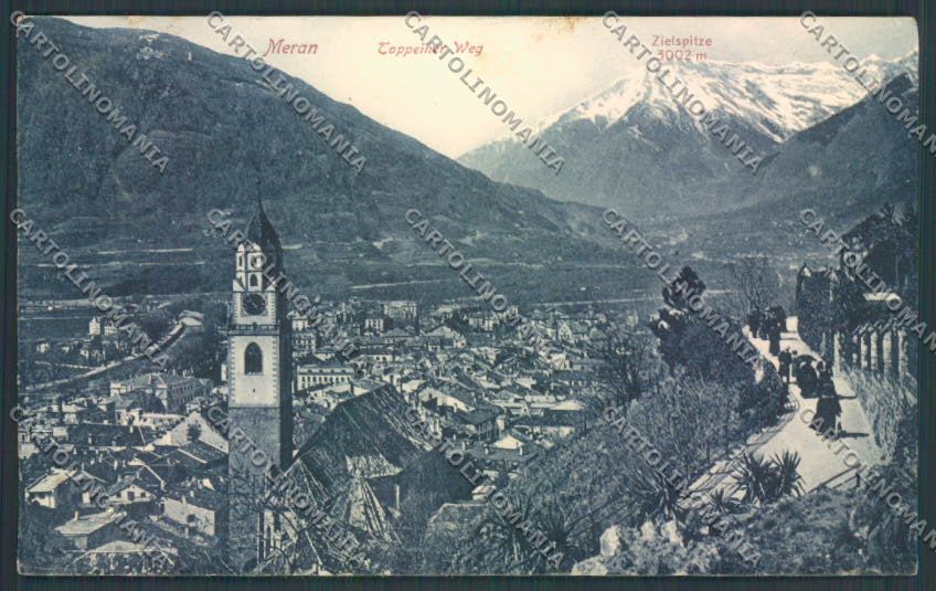 Bolzano Merano cartolina ZT8950 – fronte