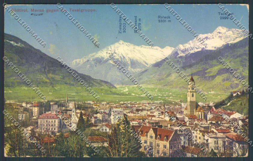 Bolzano Merano cartolina ZT8953 – fronte
