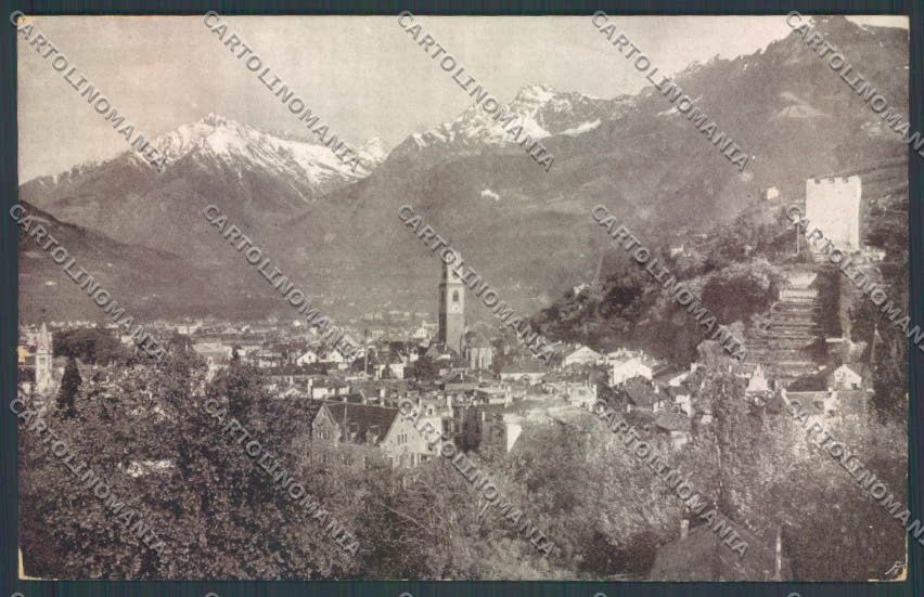Bolzano Merano cartolina ZT8956 – fronte