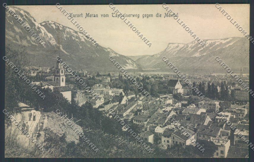Bolzano Merano cartolina ZT8971 – fronte