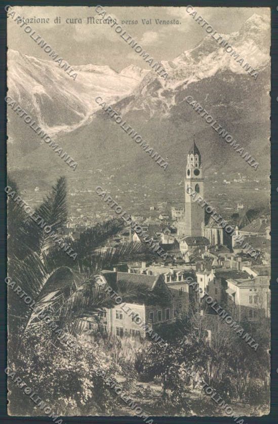 Bolzano Merano cartolina ZT8976 – fronte
