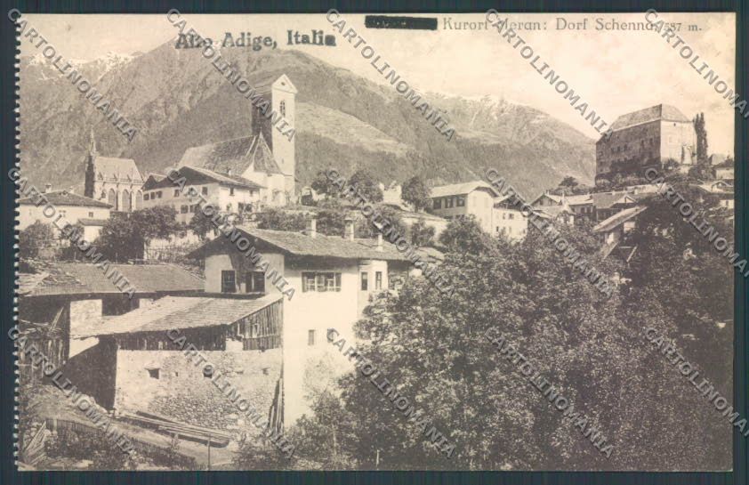 Bolzano Merano cartolina ZT8980 – fronte