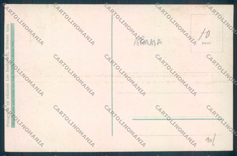 Bolzano Merano ABRASA cartolina ZT8983 – retro