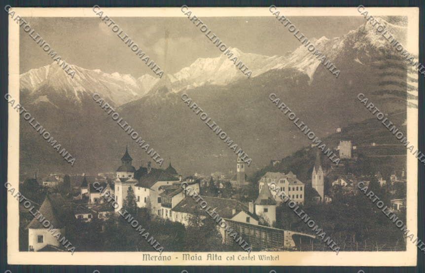Bolzano Merano cartolina ZT8986 – fronte