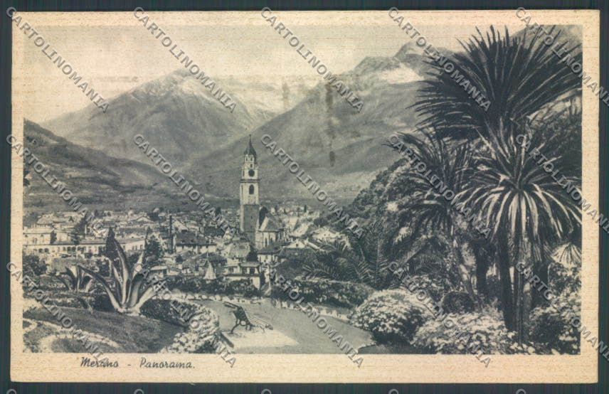 Bolzano Merano cartolina ZT8993 – fronte