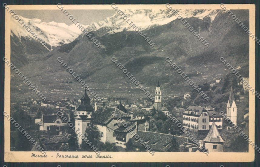 Bolzano Merano cartolina ZT8994 – fronte