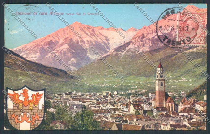 Bolzano Merano cartolina ZT8996 – fronte