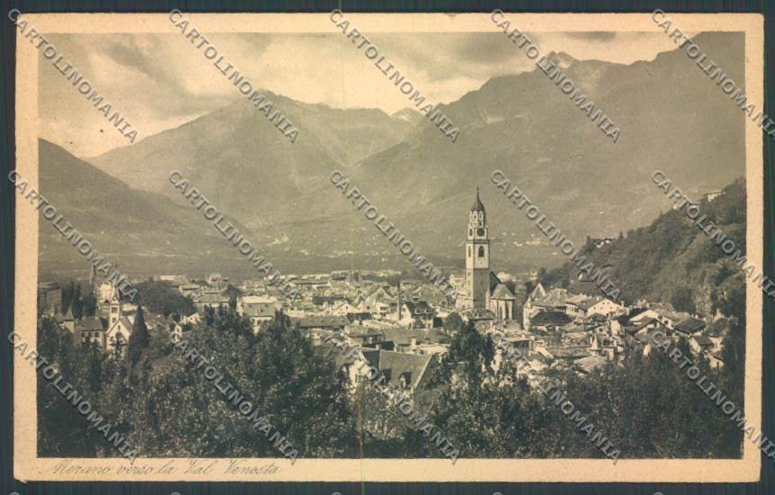 Bolzano Merano cartolina ZT9000 – fronte