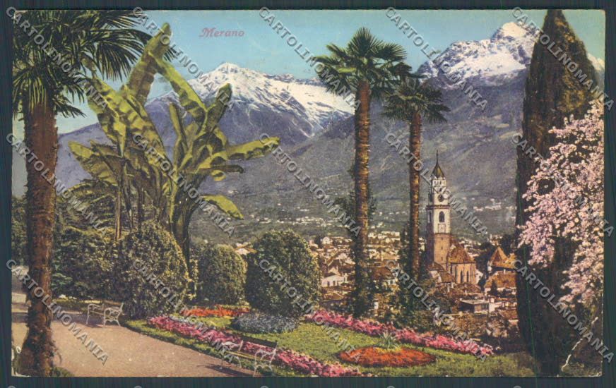 Bolzano Merano PIEGA cartolina ZT9005 – fronte