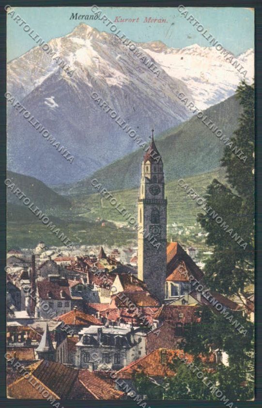 Bolzano Merano cartolina ZT9006 – fronte