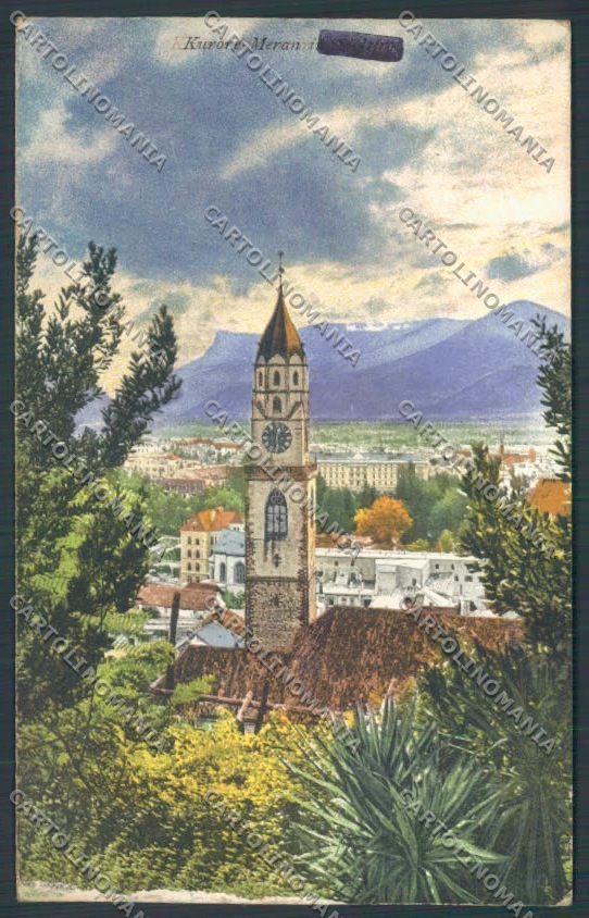 Bolzano Merano cartolina ZT9008 – fronte