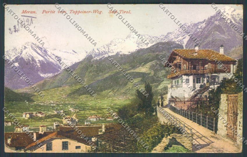 Bolzano Merano cartolina ZT9020 – fronte