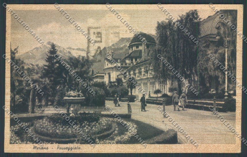 Bolzano Merano PIEGATA cartolina ZT9029 – fronte