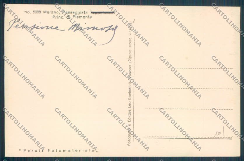 Bolzano Merano Foto cartolina ZT9075 – retro
