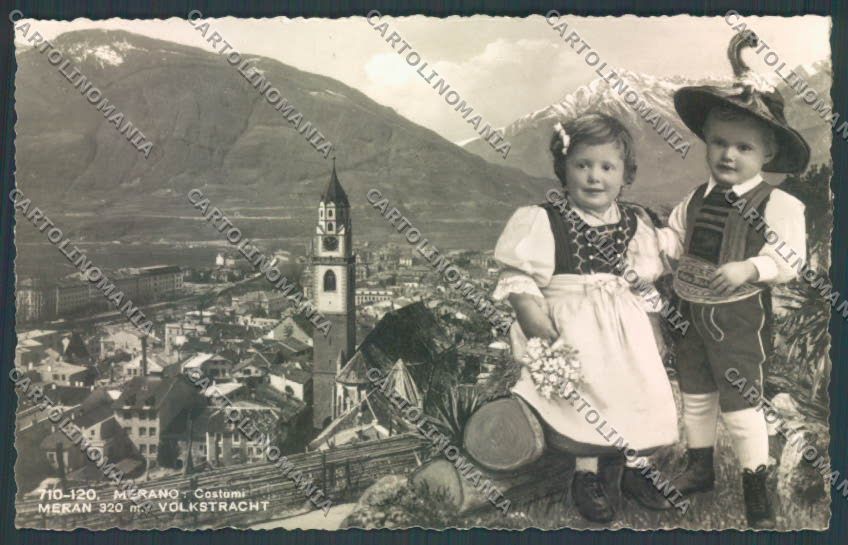 Bolzano Merano Costumi Foto cartolina ZT9078 – fronte