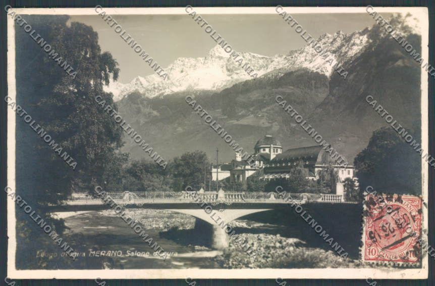 Bolzano Merano Foto cartolina ZT9100 – fronte
