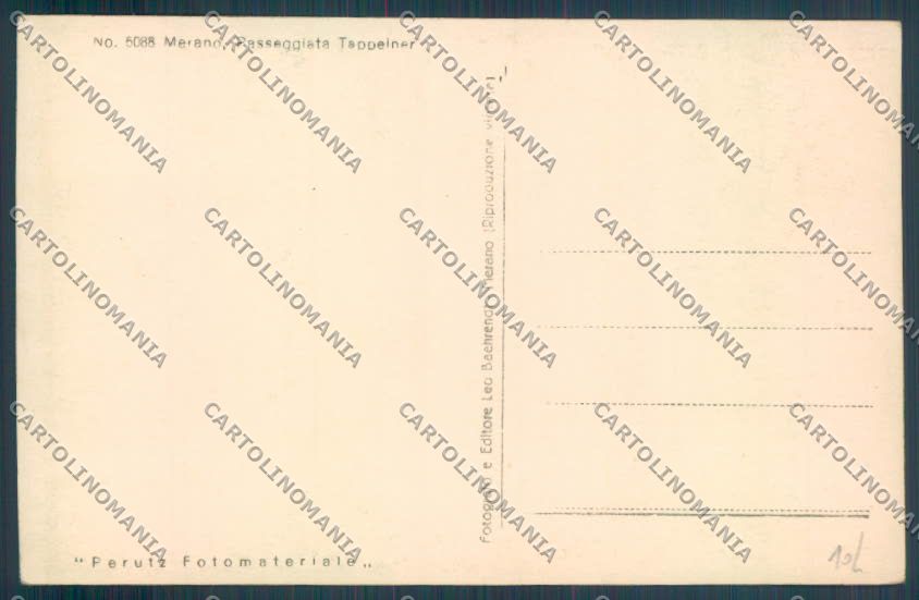 Bolzano Merano Foto cartolina ZT9107 – retro