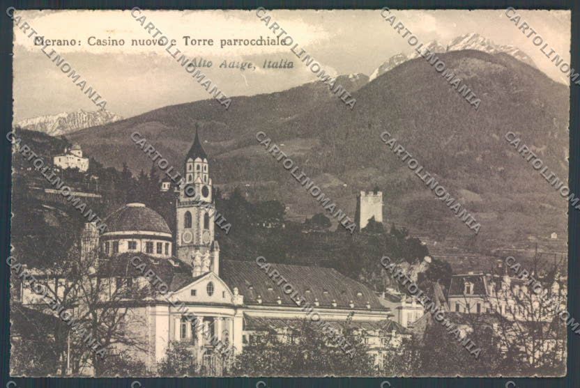 Bolzano Merano cartolina ZT9127 – fronte