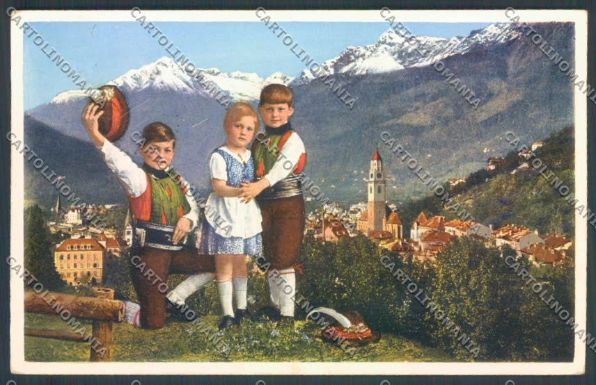 Bolzano Merano Costumi cartolina ZT9129 – fronte