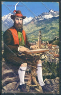 Bolzano Merano Costumi cartolina ZT9133 – fronte