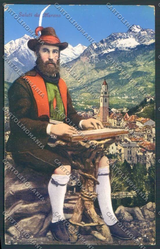 Bolzano Merano Costumi cartolina ZT9133 – fronte