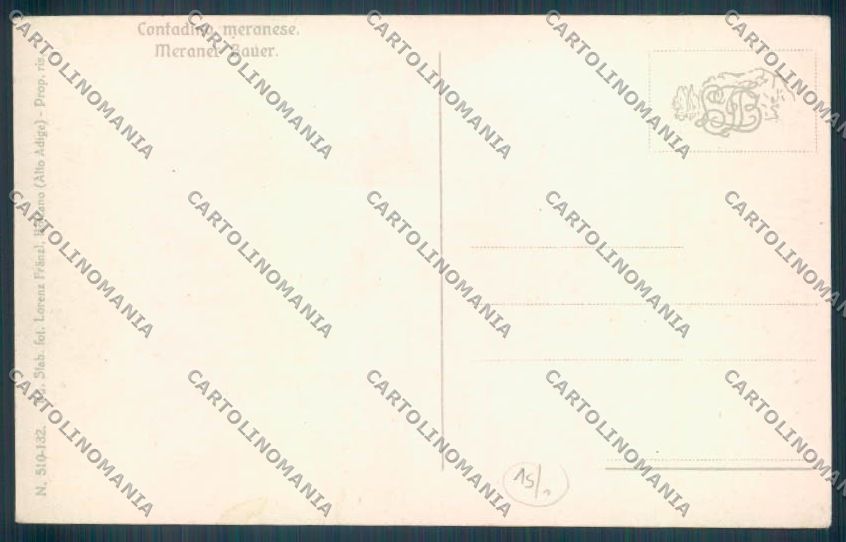 Bolzano Merano Costumi cartolina ZT9139 – retro