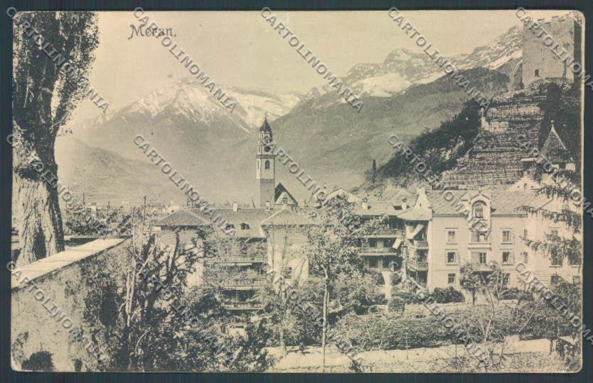 Bolzano Merano cartolina ZT9162 – fronte