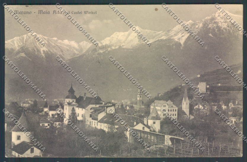 Bolzano Merano cartolina ZT9176 – fronte