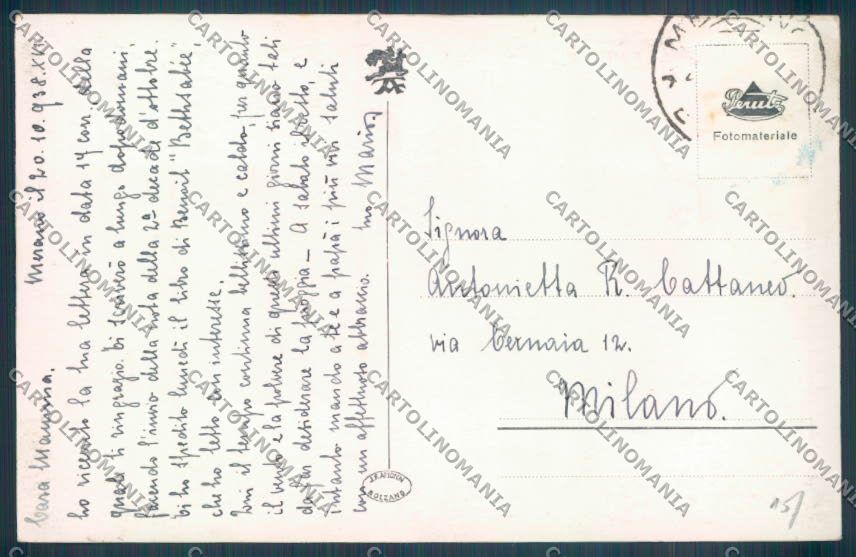 Bolzano Merano Foto cartolina ZT9191 – retro
