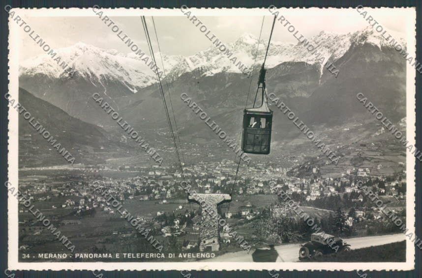 Bolzano Merano Funivia Foto cartolina ZT9205 – fronte