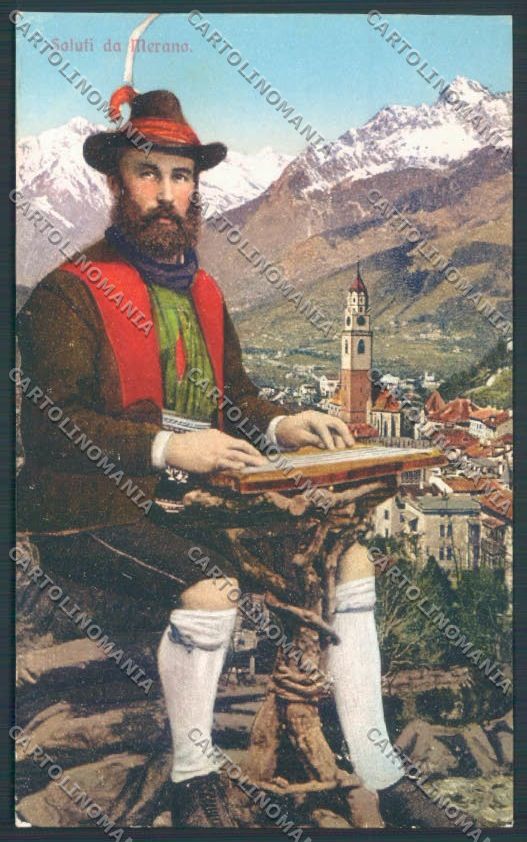 Bolzano Merano Costumi cartolina ZT9227 – fronte