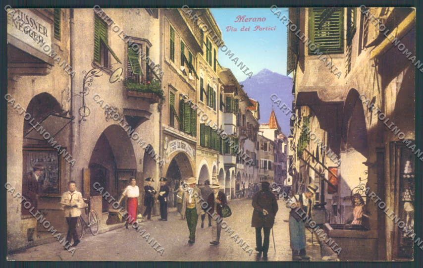 Bolzano Merano cartolina ZT9237 – fronte