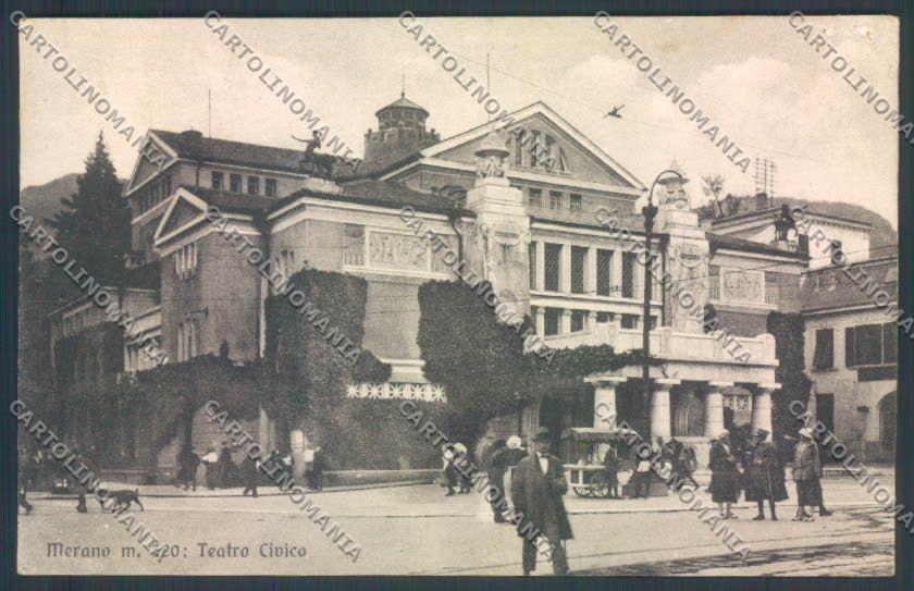 Bolzano Merano Teatro FORI cartolina ZT9241 – fronte