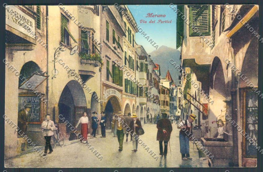 Bolzano Merano cartolina ZT9243 – fronte