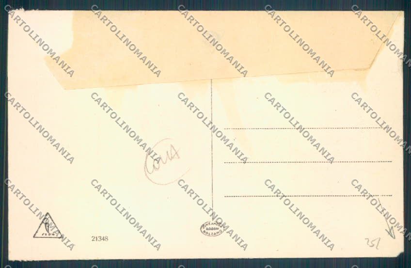 Bolzano Merano COLLA ABRASA cartolina ZT9250 – retro
