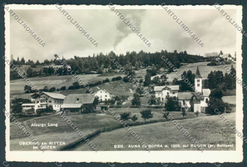Bolzano Renon Auna di Sopra Foto cartolina ZT9266 – fronte