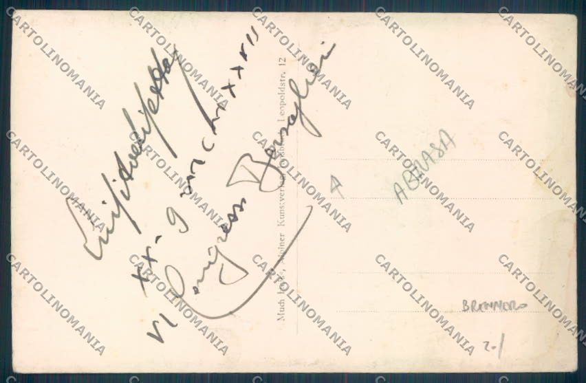 Bolzano Brennero ABRASA Foto cartolina ZT9298 – retro