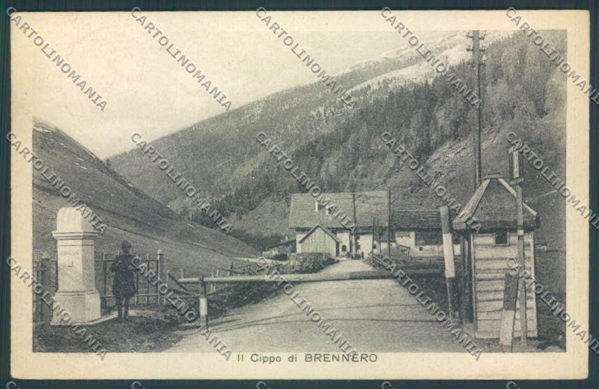 Bolzano Brennero Dogana cartolina ZT9301 – fronte