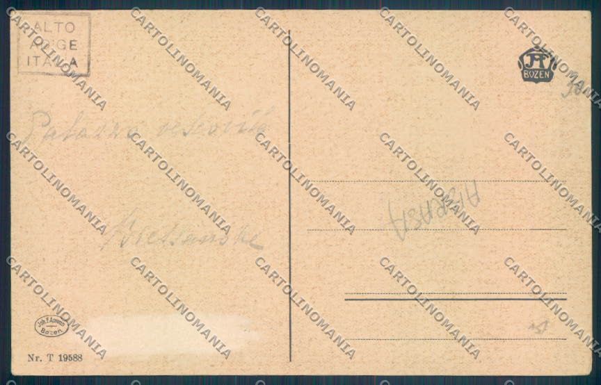 Bolzano Bressanone ABRASA cartolina ZT9340 – retro