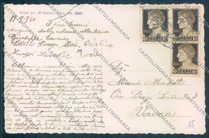 Bolzano Bressanone Foto cartolina ZT9351 – retro