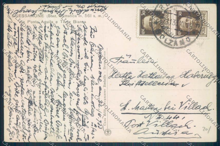 Bolzano Bressanone Foto cartolina ZT9375 – retro