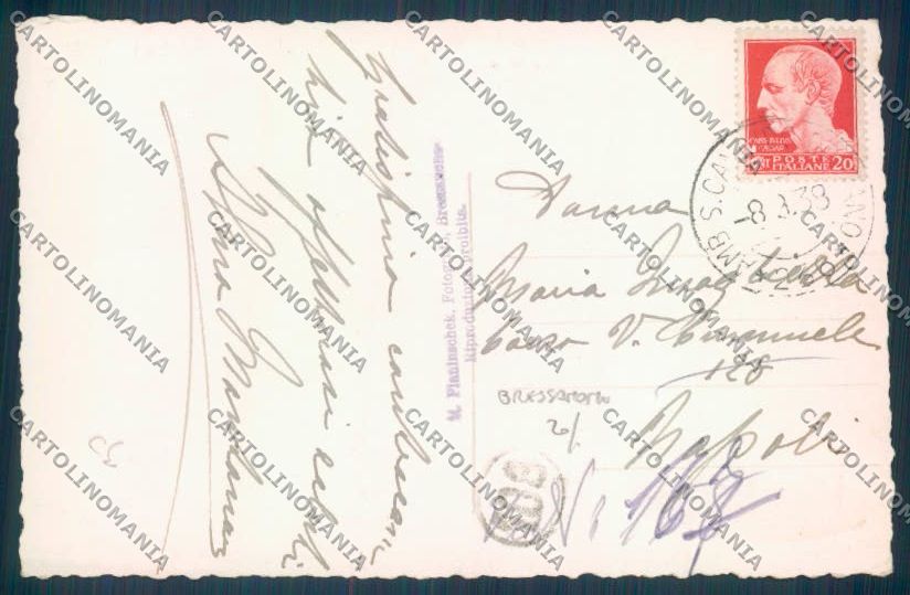 Bolzano Bressanone Foto cartolina ZT9376 – retro