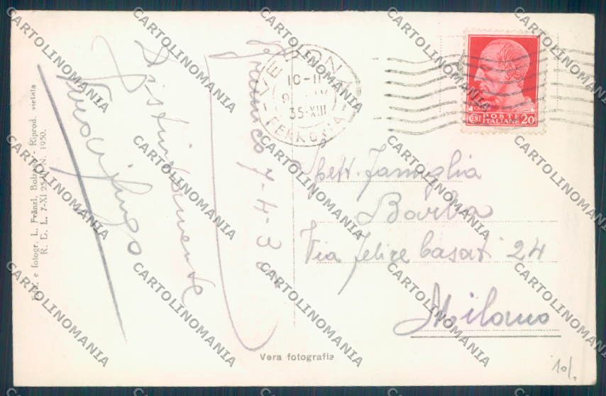 Bolzano Brunico Foto cartolina ZT9407 – retro