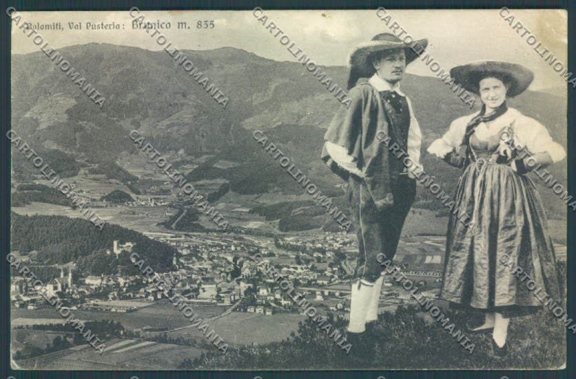 Bolzano Brunico Costumi cartolina ZT9412 – fronte