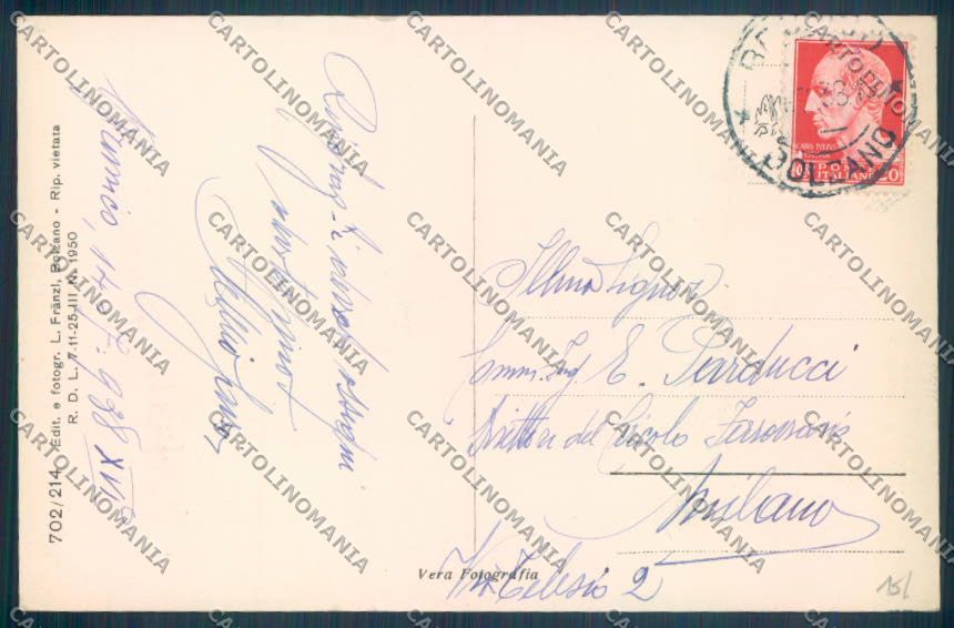 Bolzano Brunico Foto cartolina ZT9425 – retro