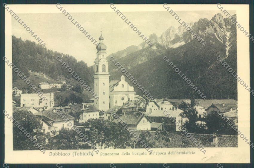 Bolzano Dobbiaco cartolina ZT9440 – fronte